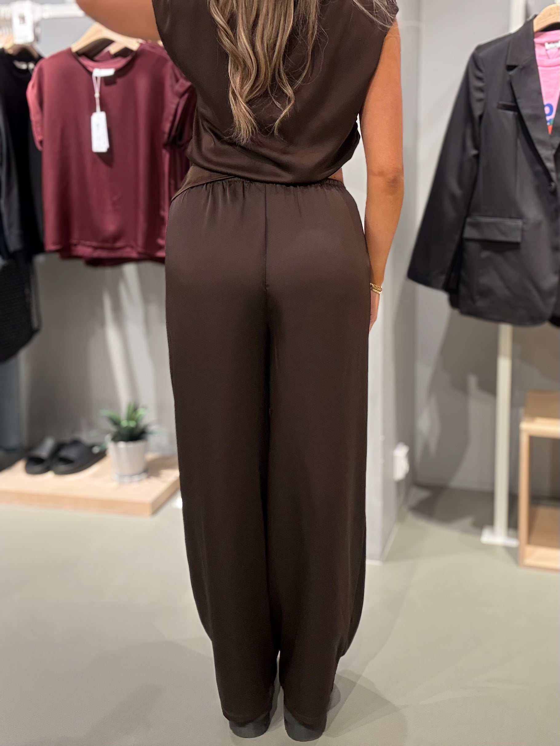 VIELLETTE Trousers - Coffee Bean